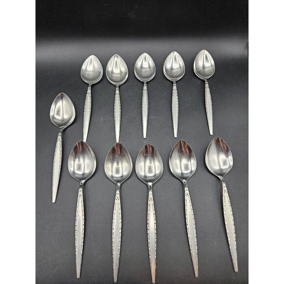 VTG MCM Oneida Community Venetia Stainless Steel Flatware 71 piece lot - Picture 4 of 7